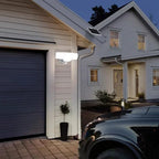 Lutec Motion Activated Solar Security LED Light | 3000 Lumens | 240 Wide Motion Sensor | Weather Resistant IP44 | 5000K Color Temperature