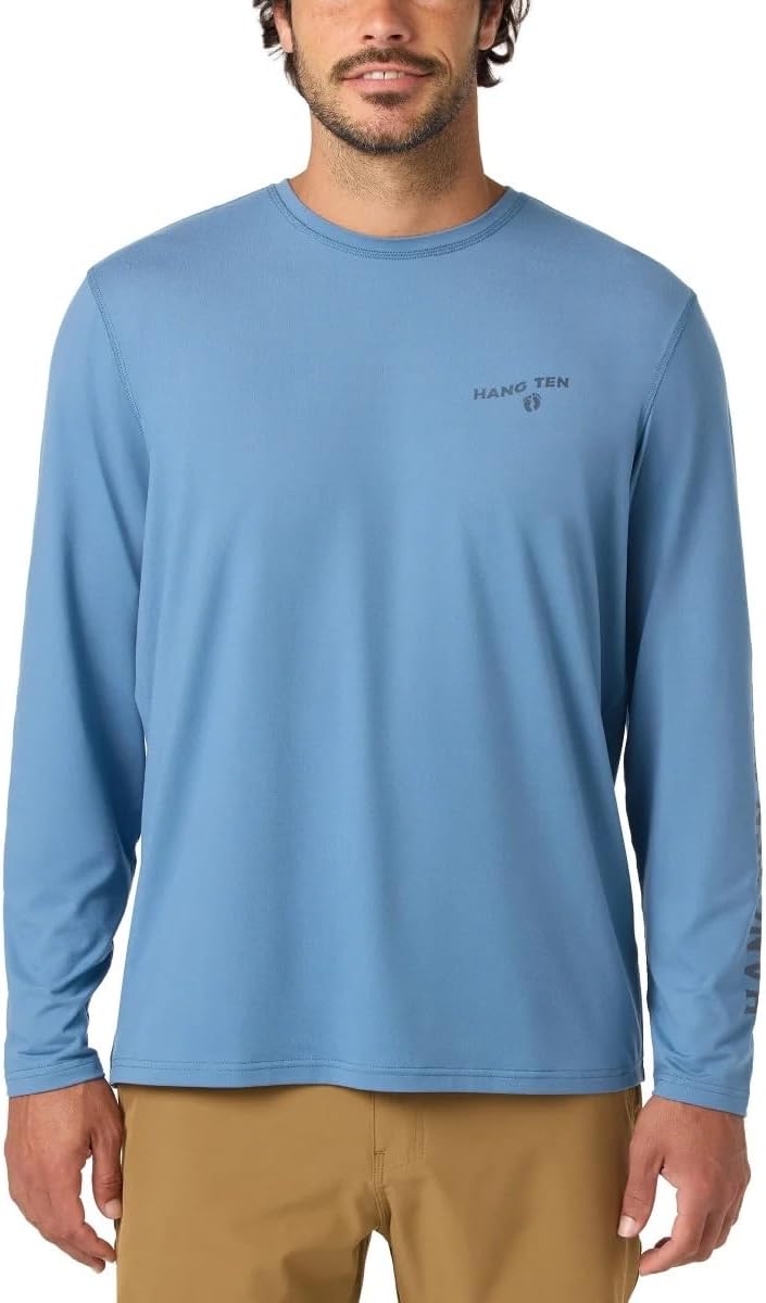 HANG TEN Men's Long Sleeve Sun Tee