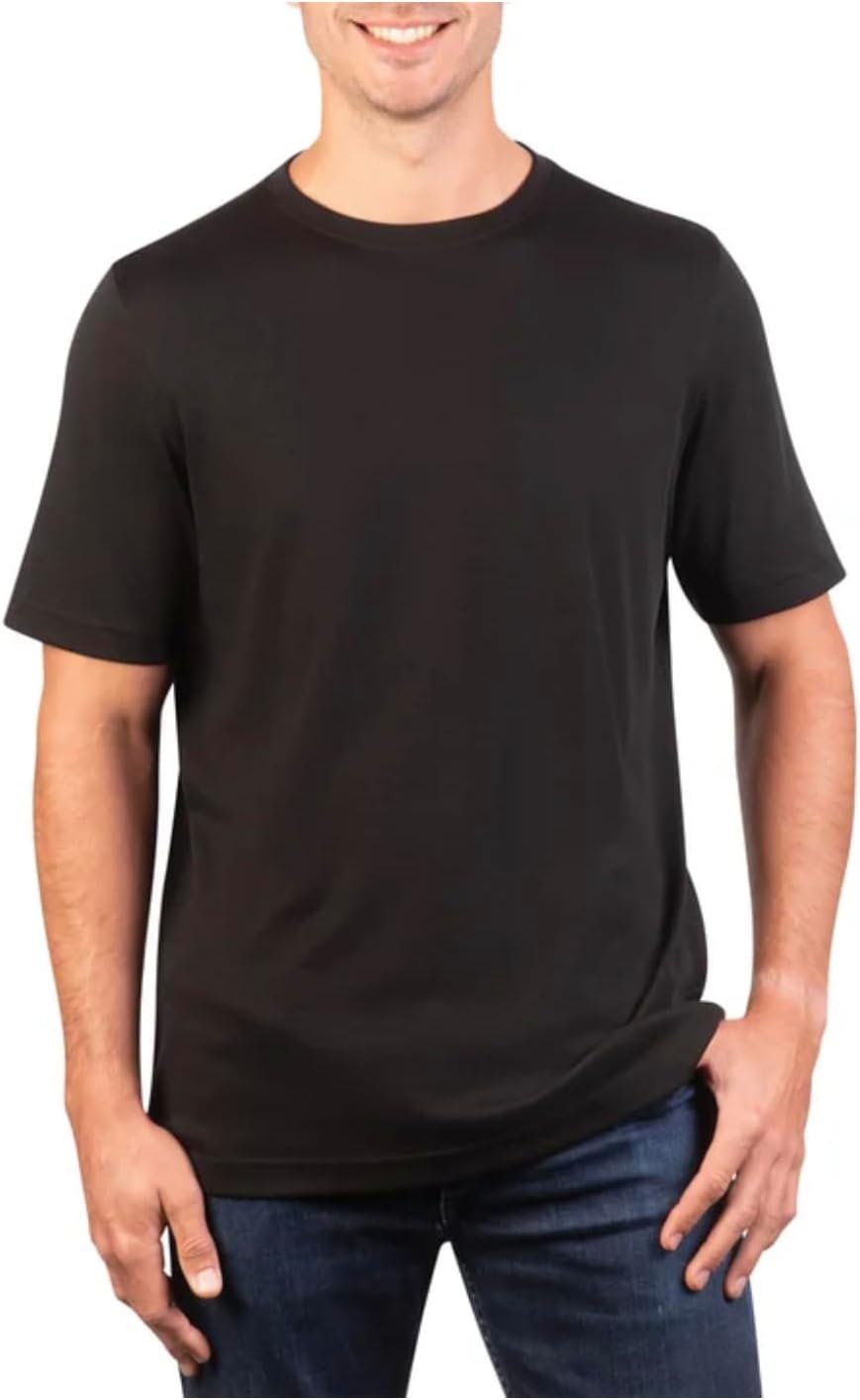 KIRKLAND Signature Men's Short Sleeve Pima Cotton Tee Shirt