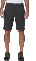 The B.C. Clothing Co. Men's Belted Stretch Convertible Cargo Pant, Pants Convert to Shorts