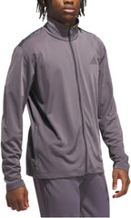 adidas Men’s Full-zip Tricot Track Jacket (US, Alpha, Large, Regular, Regular, Gray)