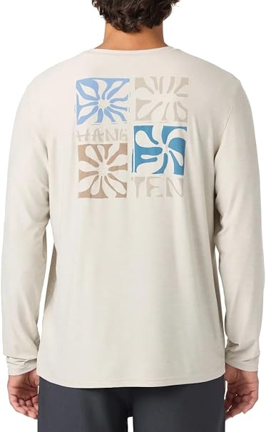 HANG TEN Men's Long Sleeve Sun Tee
