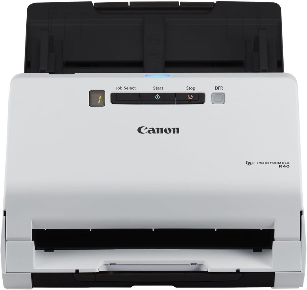 Canon imageFORMULA R40 - Office Document Scanner, Windows and Mac, Duplex Scanning, Easy Setup, Scans a Wide Variety of Documents, Scans to Cloud