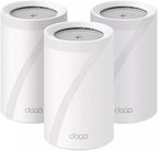 TP-Link Deco BE11000 Multi-GIG Whole Home MESH WI-FI 7 System 3-Pack - White