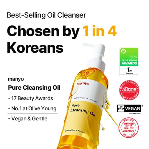 Manyo Pure cleansing Oil, Gentle Makeup Remover, 2 pk 6.76 fl oz ea
