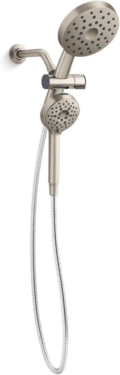 Kohler R31657-G-BN Prone™ 3-in-1 combo shower kit, 1.75 gpm, Vibrant Brushed Nickel