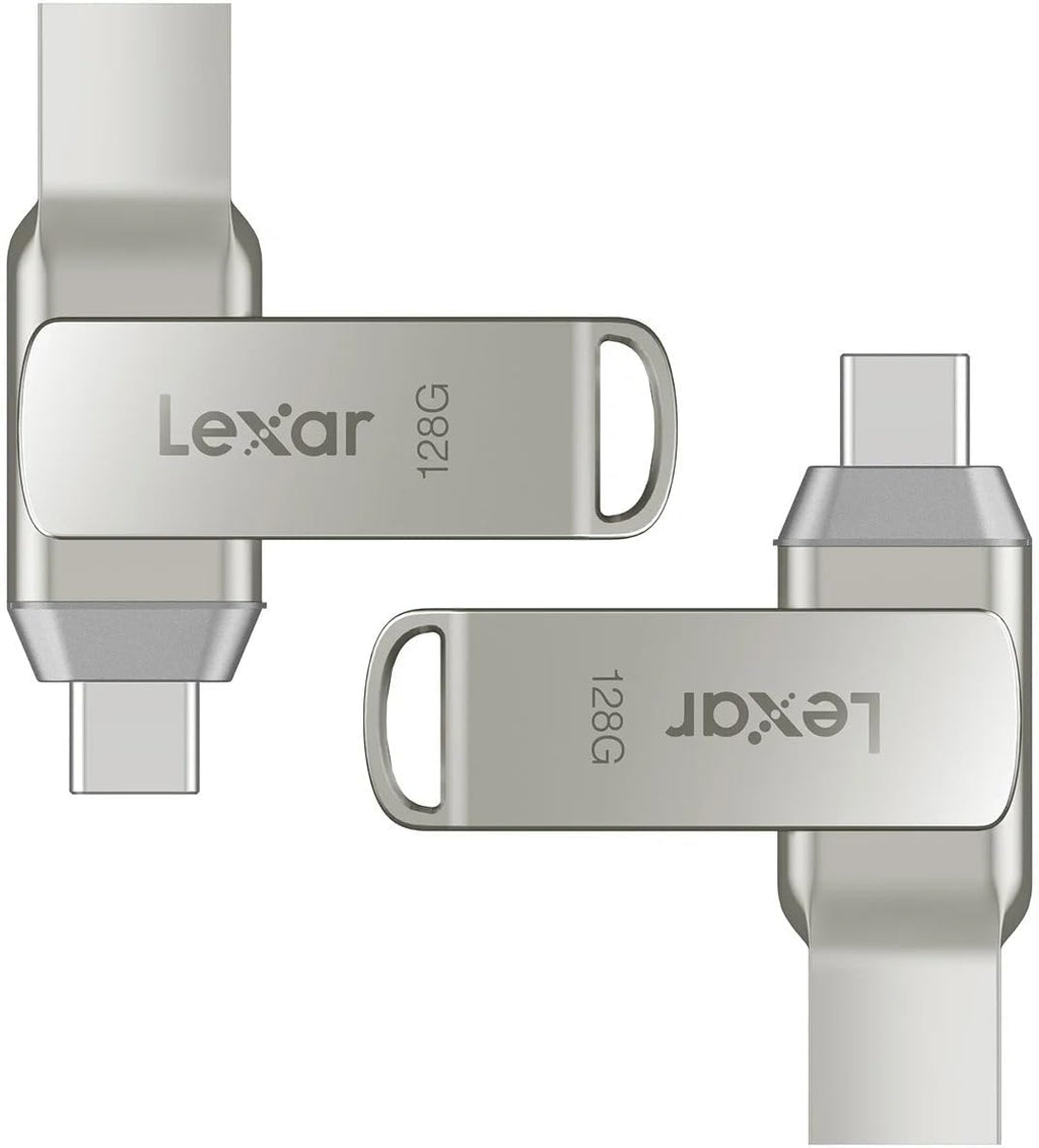 Lexar Dual Drive USB-C & USB-A 128GB (2 Pack)