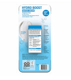 Hydro Boost water cream packaging with blue and white design on a white background