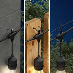 artika Eclipse Solar 20 LED Bulb String Light with Remote