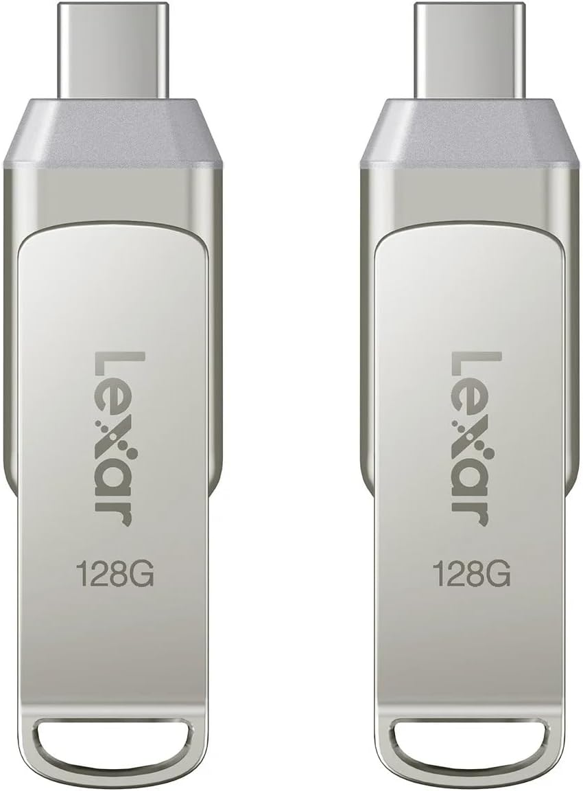 Lexar Dual Drive USB-C & USB-A 128GB (2 Pack)