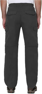 The B.C. Clothing Co. Men's Belted Stretch Convertible Cargo Pant, Pants Convert to Shorts