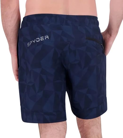 Spyder Men's UPF 30+ Breathable Comfort Stretch Swim Short