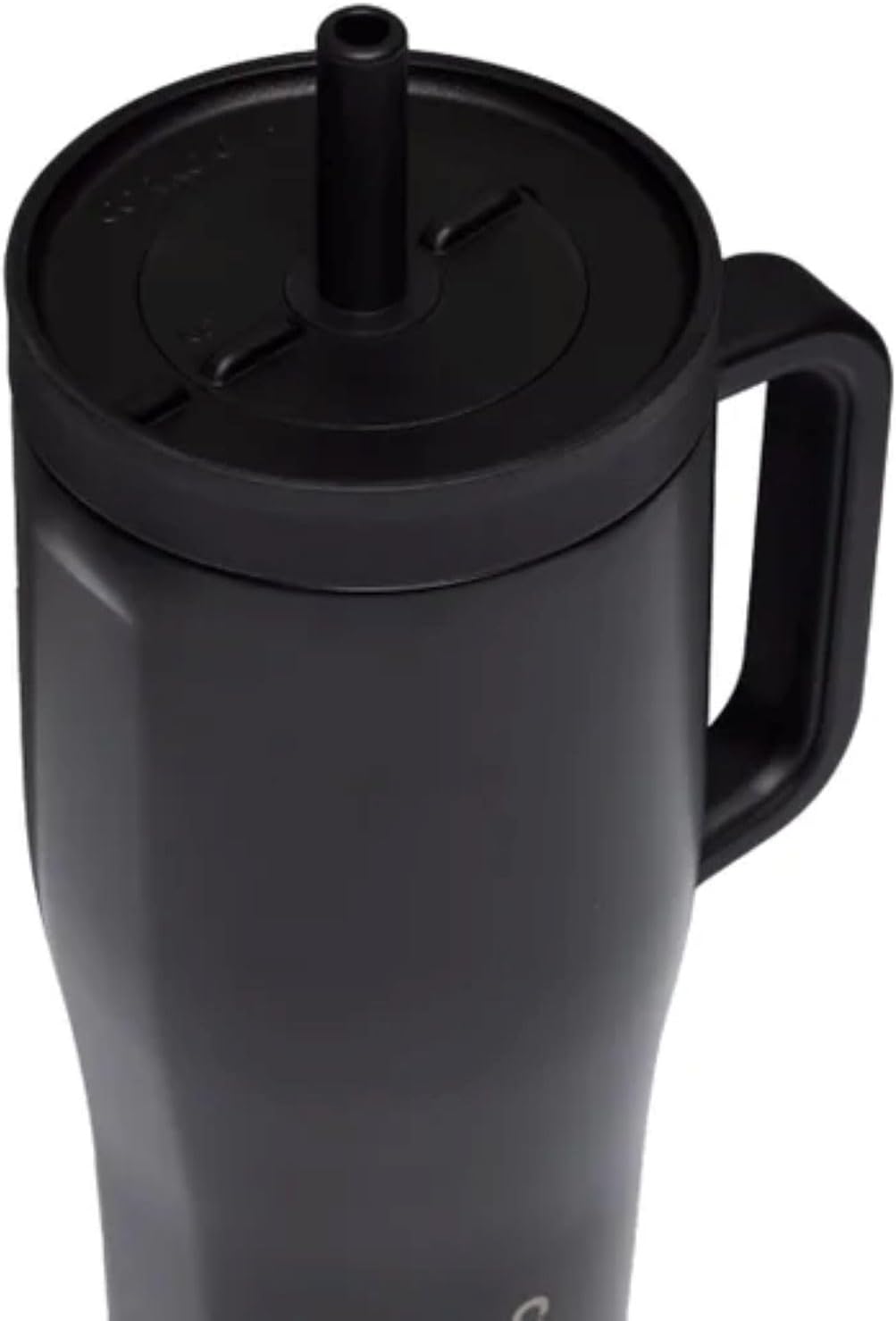 Corkcicle Leakproof Hydration Set, 2-Pack Go Cup XL (30oz) and Cruiser (22oz) Insulated Tumblers with Straws Black/Teal