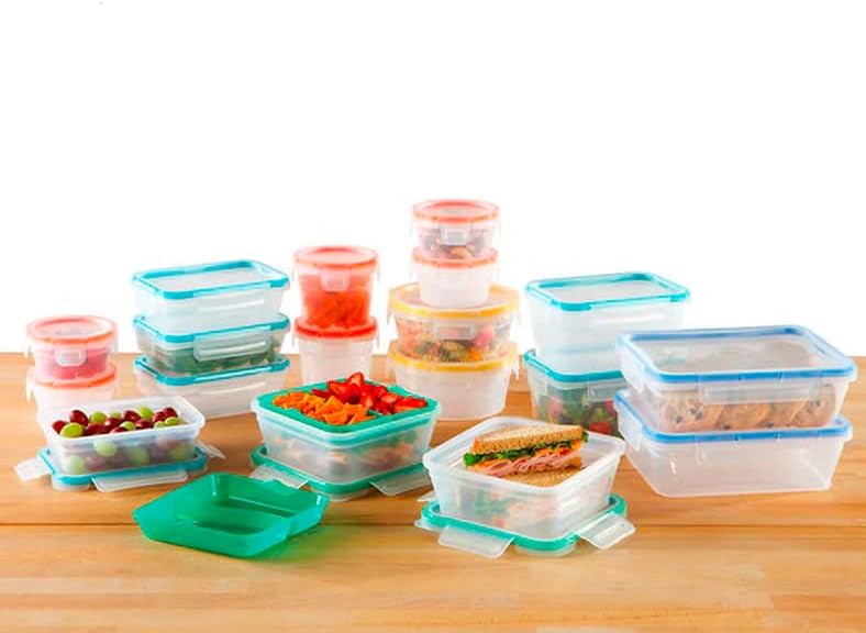 Snapware BPA-Free Plastic Storage Container Set - 38 pcs