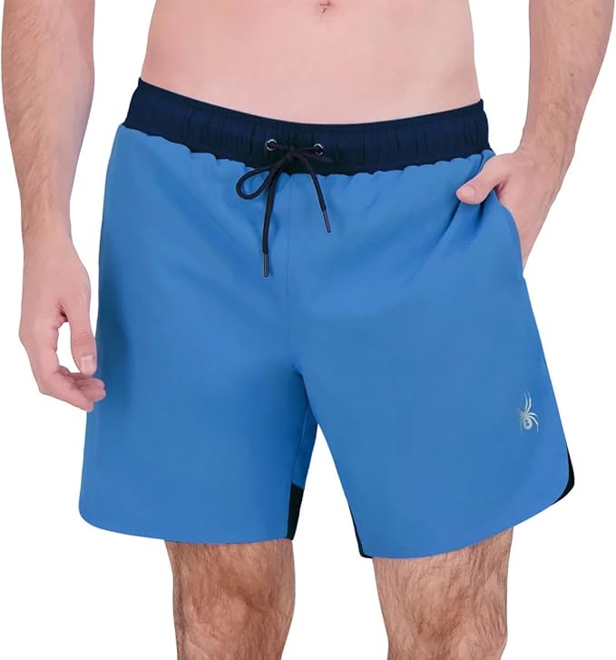 Spyder Men's UPF 30+ Breathable Comfort Stretch Swim Short