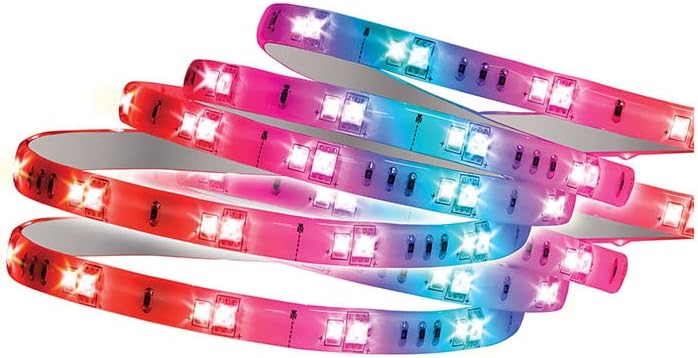 Feit Electric TAPE16/RGBW/AG/RP 100 Watt Equivalent WiFi Dimmable, No Hub Required, Alexa or Google Assistant LED Smart Light Tape Strips