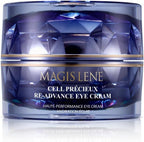 MAGIS LENE Cell Precieux Re-Advance Eye Cream jar with blue and gold design