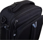 Titan Deep Freeze Fridge Cold Expandable Lunch Pack | Includes 2X 250g High Performance Ice Walls | Insulated Horizontal Design (Black)