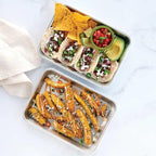 Nordic Ware Naturals Aluminum Half Sheet Pans, 4-pack