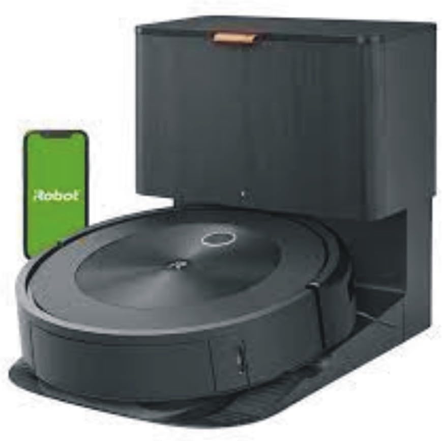 iRobot Roomba j8+ (8550) Wi-Fi Connected Self-Emptying Robot Vacuum