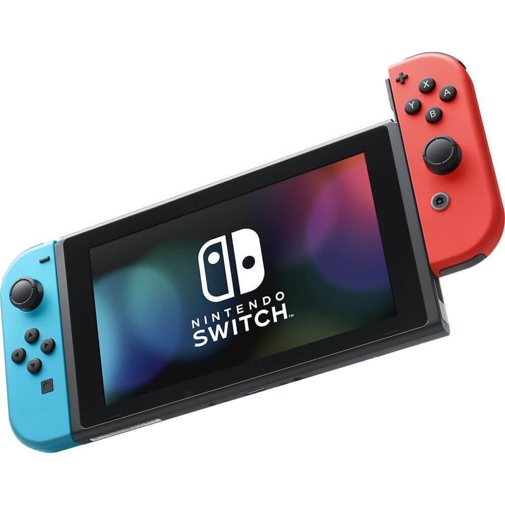 Nintendo Switch with Neon Blue and Neon Red Joy-Con - Handheld Gaming Console [video game]