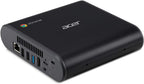 Acer Chromebox CXI3-UA91 Mini PC, Intel Celeron 3867U Processor 1.8GHz, 4GB DDR4 -Memory, 128GB M.2 SSD, 802.11ac Wi-Fi 5, USB Type-C, Chrome OS, Keyboard and -Mouse Included