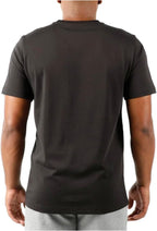 PUMA Men's Short Sleeve Crew Neck Logo Tee Shirt (US, Alpha, Medium, Regular, Regular, Black)