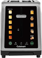 Cuisinart SimpliTouch XL 2-Slice Toaster – Extra-Wide Slots, Touchscreen Controls, 7 Shade Settings, Bagel & Reheat Functions, Stainless Steel