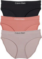 Calvin Klein Women’s Bikini Panties, Comfortable Fit, 3-Pack