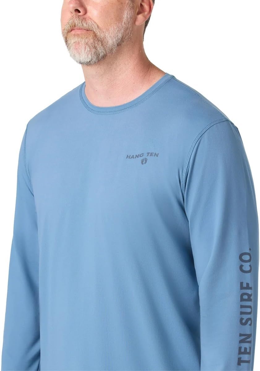 HANG TEN Men's Long Sleeve Sun Tee