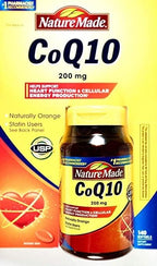 Nature Made CoQ10, Softgels Helps Supports Heart Function & Cellular Energy Production, Unflavored, 200 mg, 140 Count