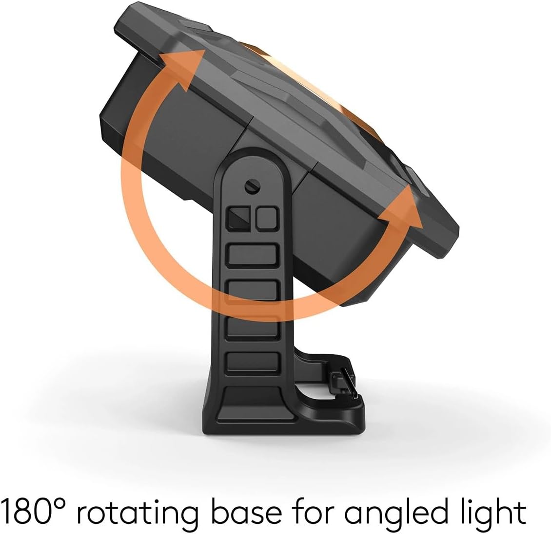 DURACELL Work Light with Rotating Base, 1500 Lumens, Rechargeable, 3-Pack