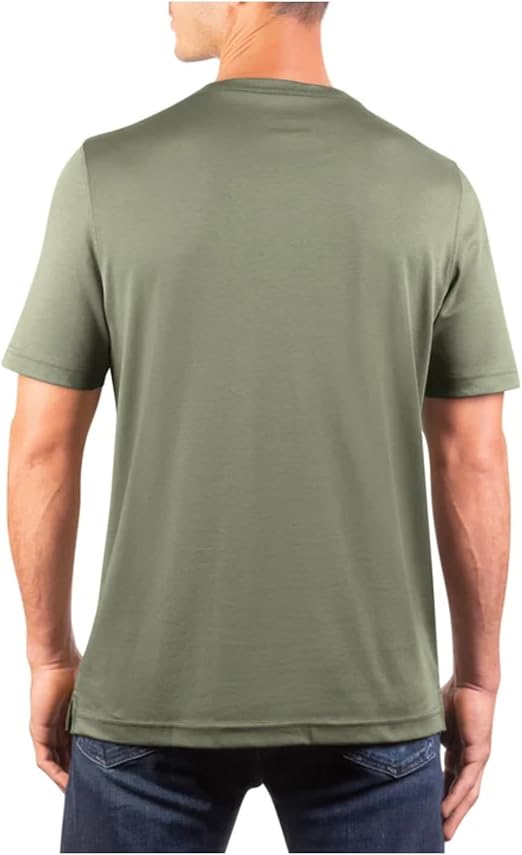 KIRKLAND Signature Men's Short Sleeve Pima Cotton Tee Shirt