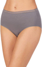 Carole Hochman Womens 5 Pack Midnight Cotton Luxe Briefs (Basic, Large)