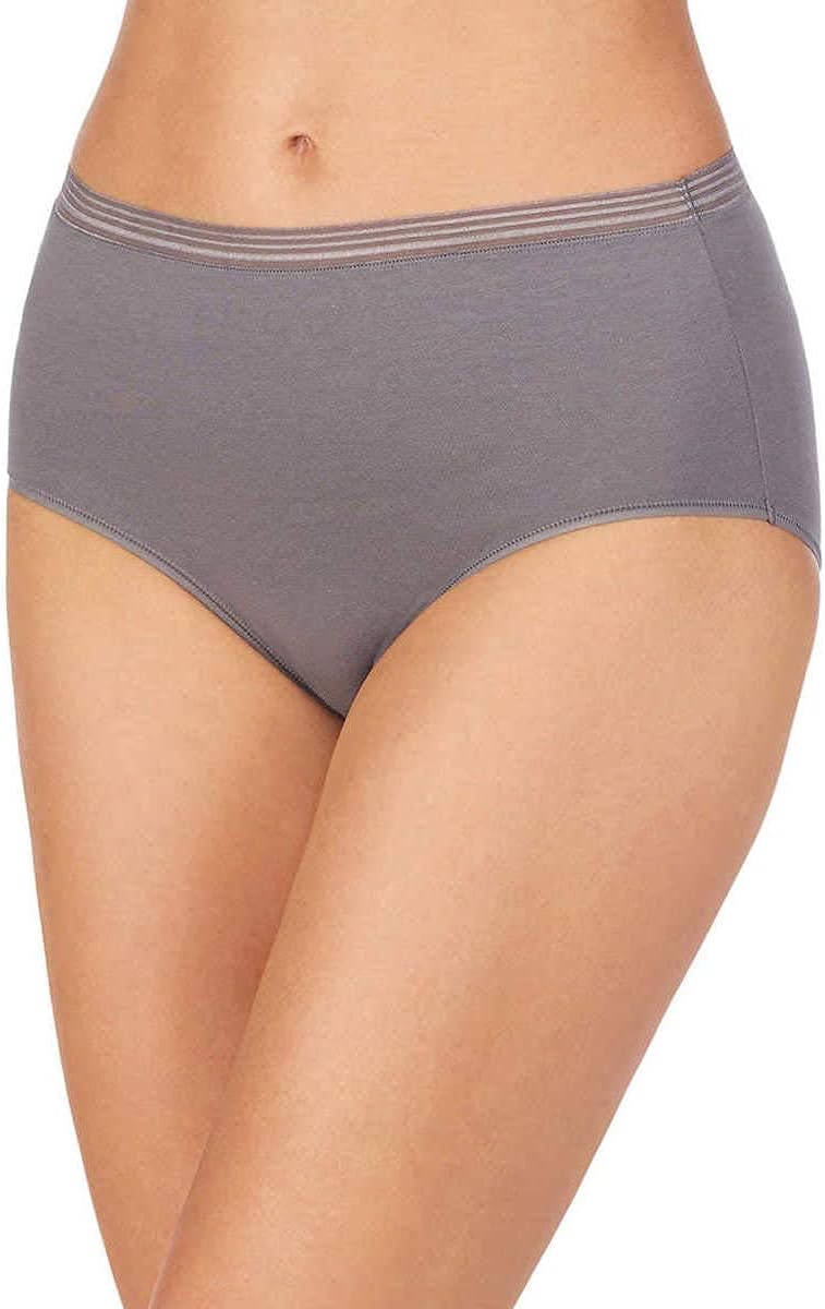 Carole Hochman Womens 5 Pack Midnight Cotton Luxe Briefs (Basic, Large)