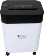 Royal Shredder Micro-Cut Paper Shredder, 14-Sheet, Black/White