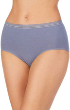 Carole Hochman Womens 5 Pack Midnight Cotton Luxe Briefs (Small, Turkish Tile)