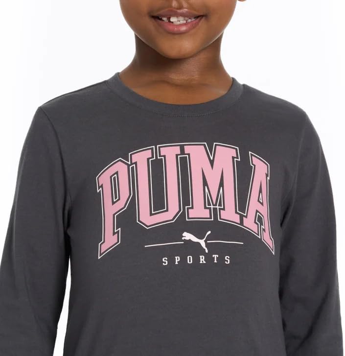 PUMA Kids 3-Piece Vest Set – Full Zip Vest, Long Sleeve Tee & Jogger