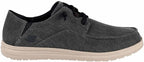 Skechers Men's Memory Foam Ultra Premium Cushion Sneaker, 10.5, Black Heather