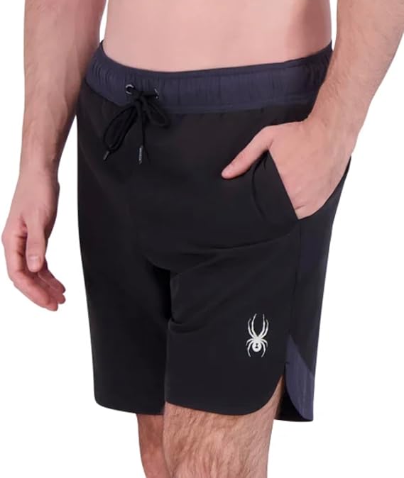 Spyder Men's UPF 30+ Breathable Comfort Stretch Swim Short