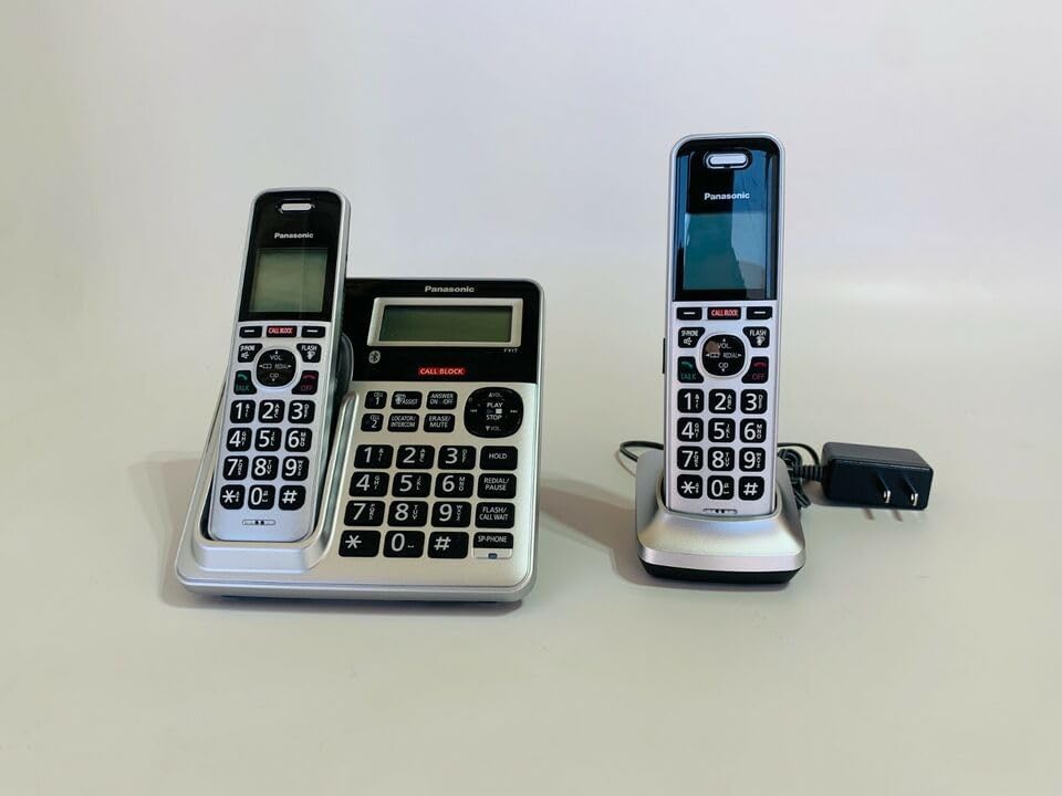 Panasonic KX-TG994 DECT 6.0 Bluetooth 4-Handset Phone Bundle