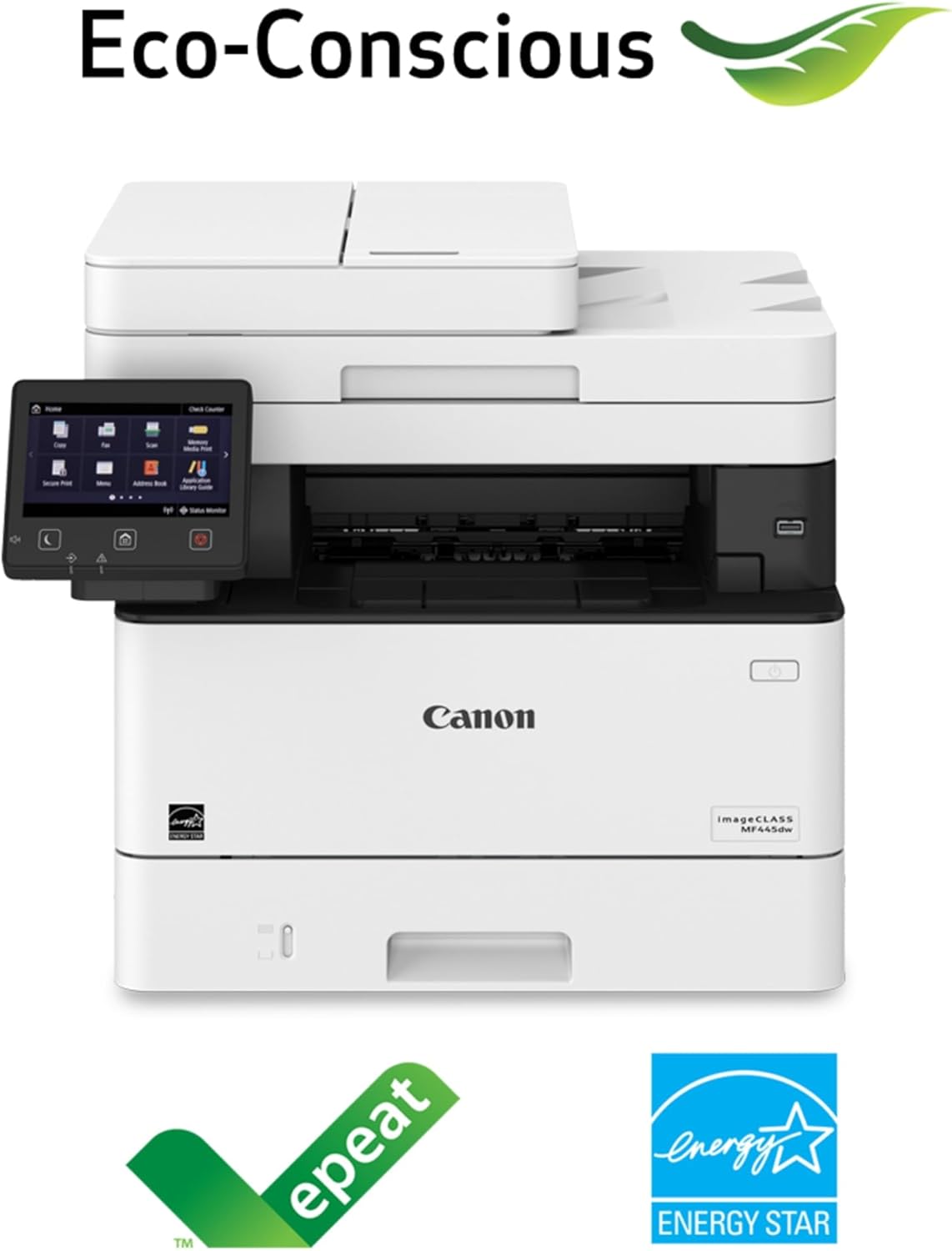 imageCLASS MF445dw - All-in-One, Wireless, Mobile-Ready Laser Printer with 3 Year Warranty
