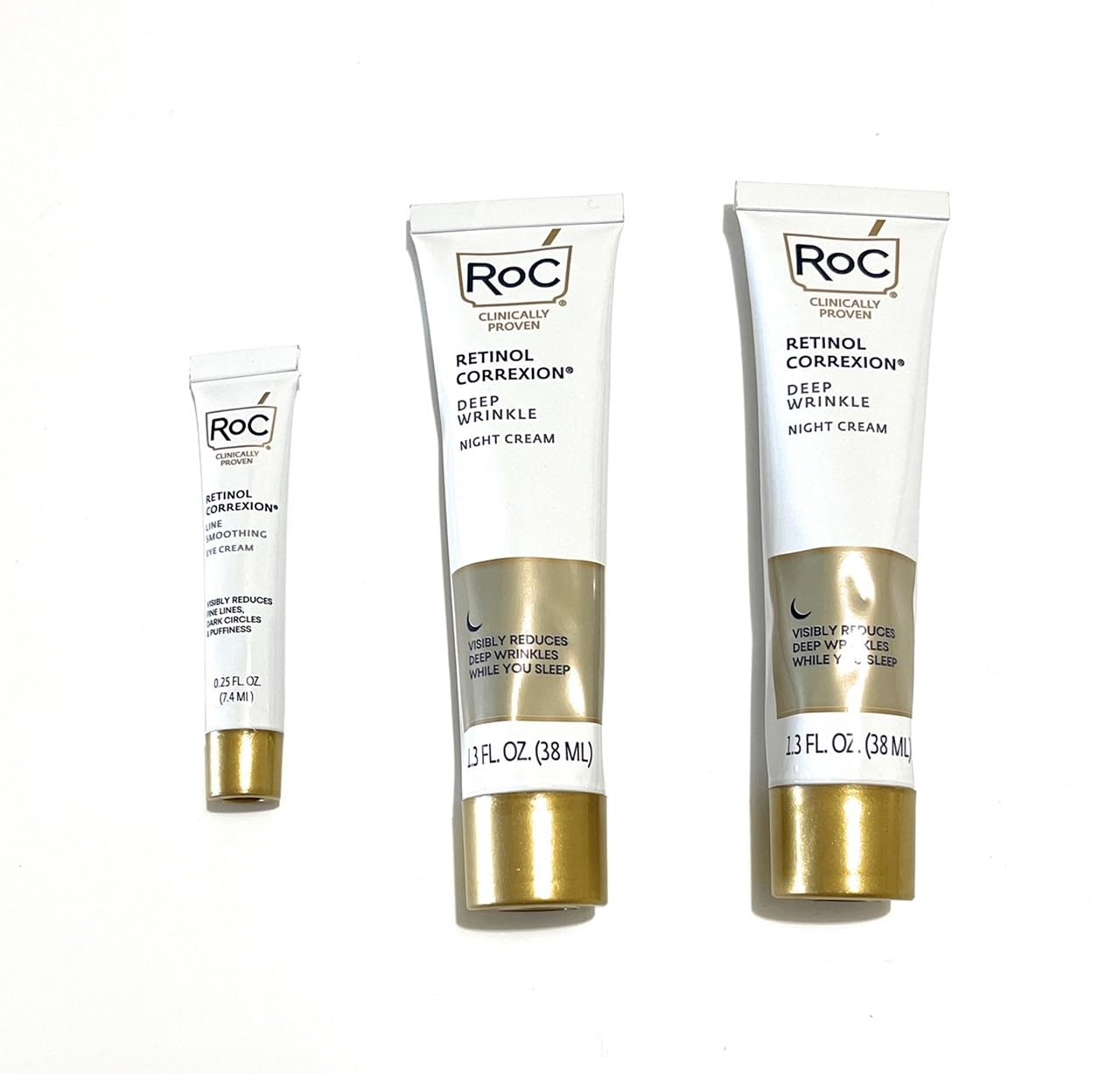RoC Retinol Correxion Night Cream, 1.43 Fl Oz (Pack of 2)