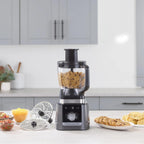 Ninja CO905KS Deluxe Kitchen System, 1600 WP Auto-IQ Base, 88-oz. Picther, 9-cup Deluxe Food Processor, (2) 24-oz. Single-Serve Cups