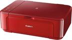Canon PIXMA MG3620 Wireless All-In-One Color Inkjet Printer with Mobile and Tablet Printing, Red, 17.7 (W) X 12.0 (D) X 6.0 (H)