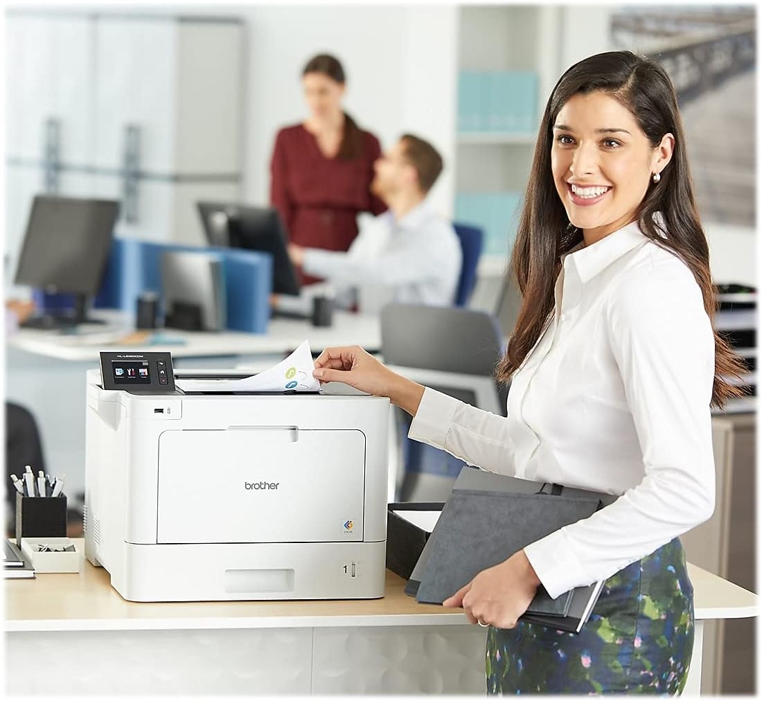 Brother HL-L8360CDW Business Color Laser Printer with Low-Cost Printing, Wireless Networking, and Duplex Printing