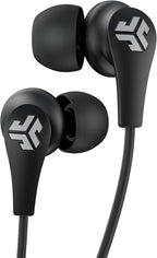 JLab JBuds Pro Bluetooth Wireless Signature Earbuds, Titanium 10mm Drivers, 10-Hour Battery Life, Music Controls, Noise Isolation, Bluetooth 4.1 Extra Gel Tips and Cush Fins, Graphite/Blue