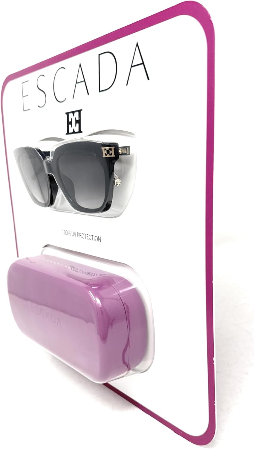 Escada Designer Women Sunglasses with Case- 100% UV Protection