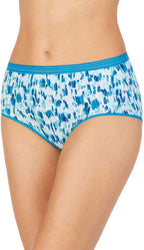 Carole Hochman Womens 5 Pack Midnight Cotton Luxe Briefs (Turkish Tile, Medium)