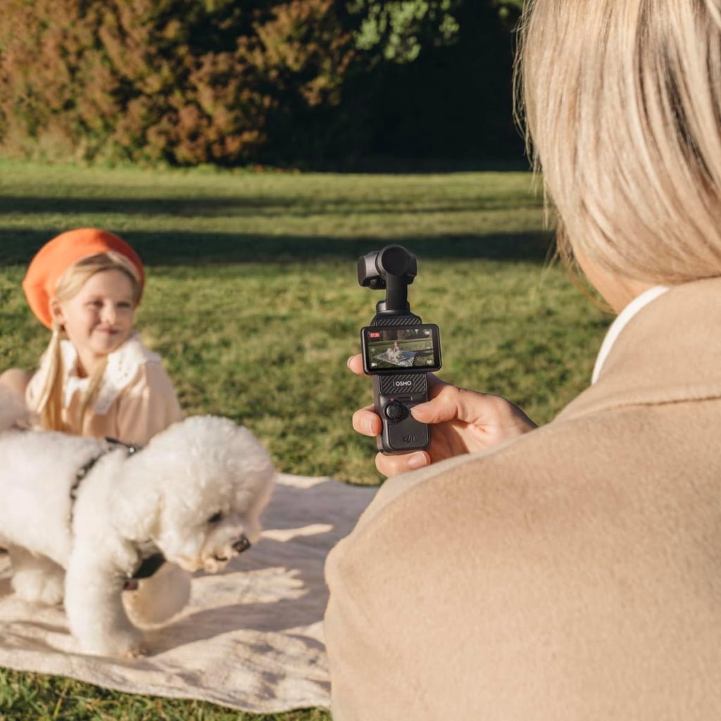 DJI Osmo Pocket 3 Capture More Combo, Vlogging Camera with 1'' CMOS & 4K/120fps Video, 3-Axis Stabilization, Fast Focusing, Face/Object Tracking, 2" Rotatable Touchscreen